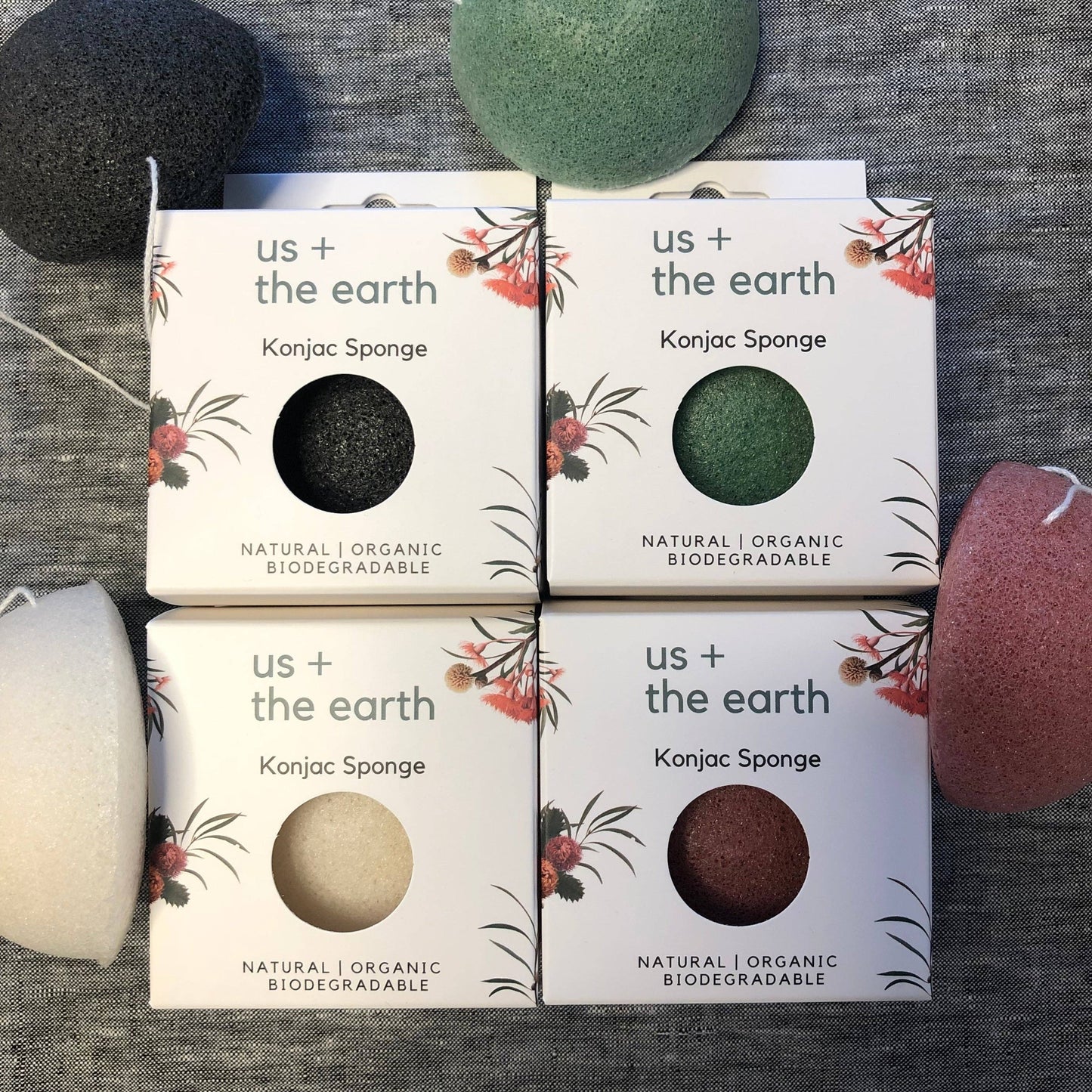 Konjac Facial Sponge - Green Tea