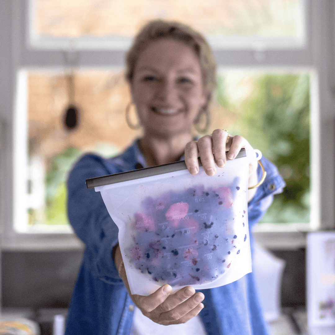 Reusable Silicone Ziplock Bag 1000ml | Freezer Bag