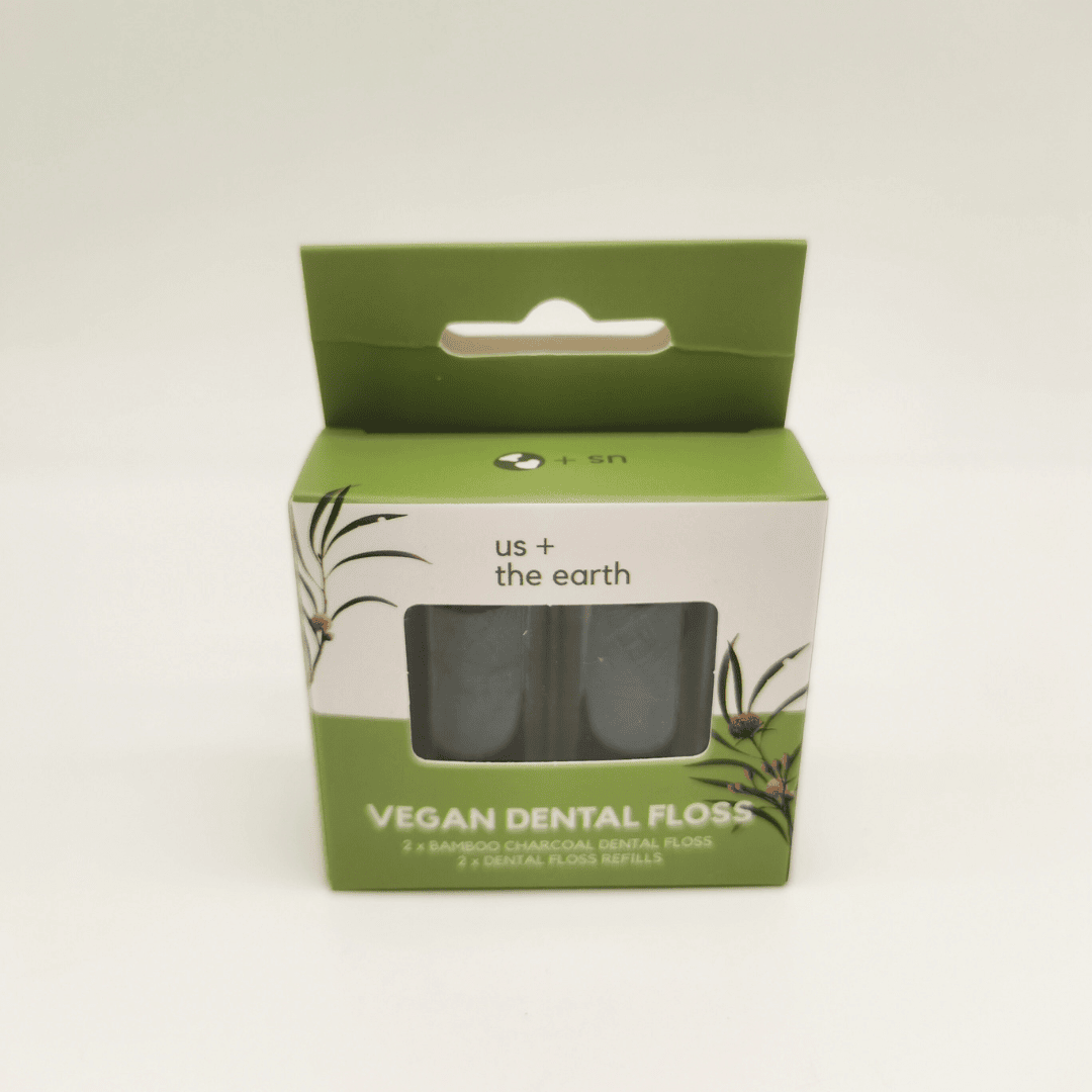 Eco Dental Floss Set - 2 Vials + 2 Refills