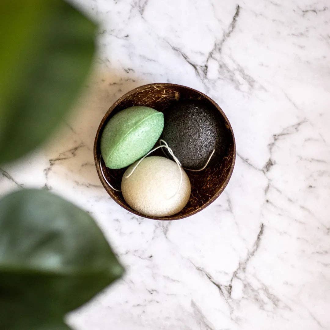 Konjac Sponge Trio