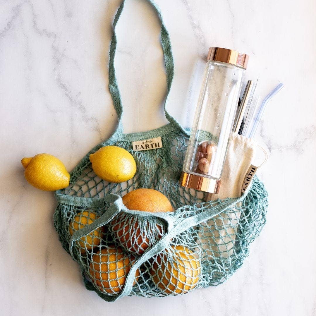 Reusable Cotton Shopping Net Bag