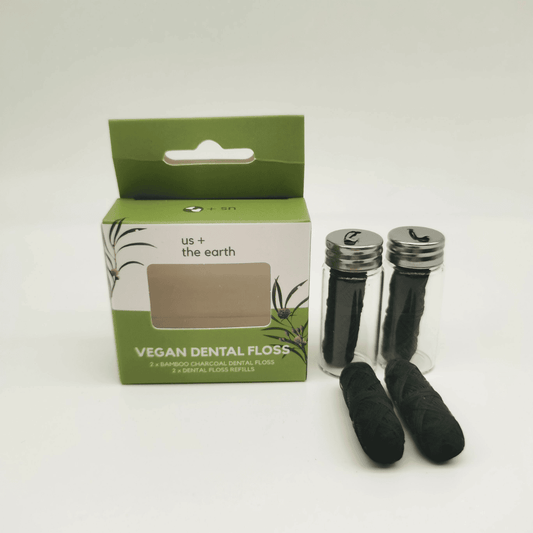 Eco Dental Floss Set - 2 Vials + 2 Refills