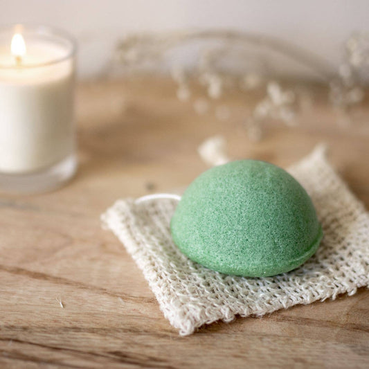 Konjac Facial Sponge - Green Tea