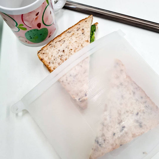 Reusable Silicone Ziplock Bag 1000ml | Freezer Bag