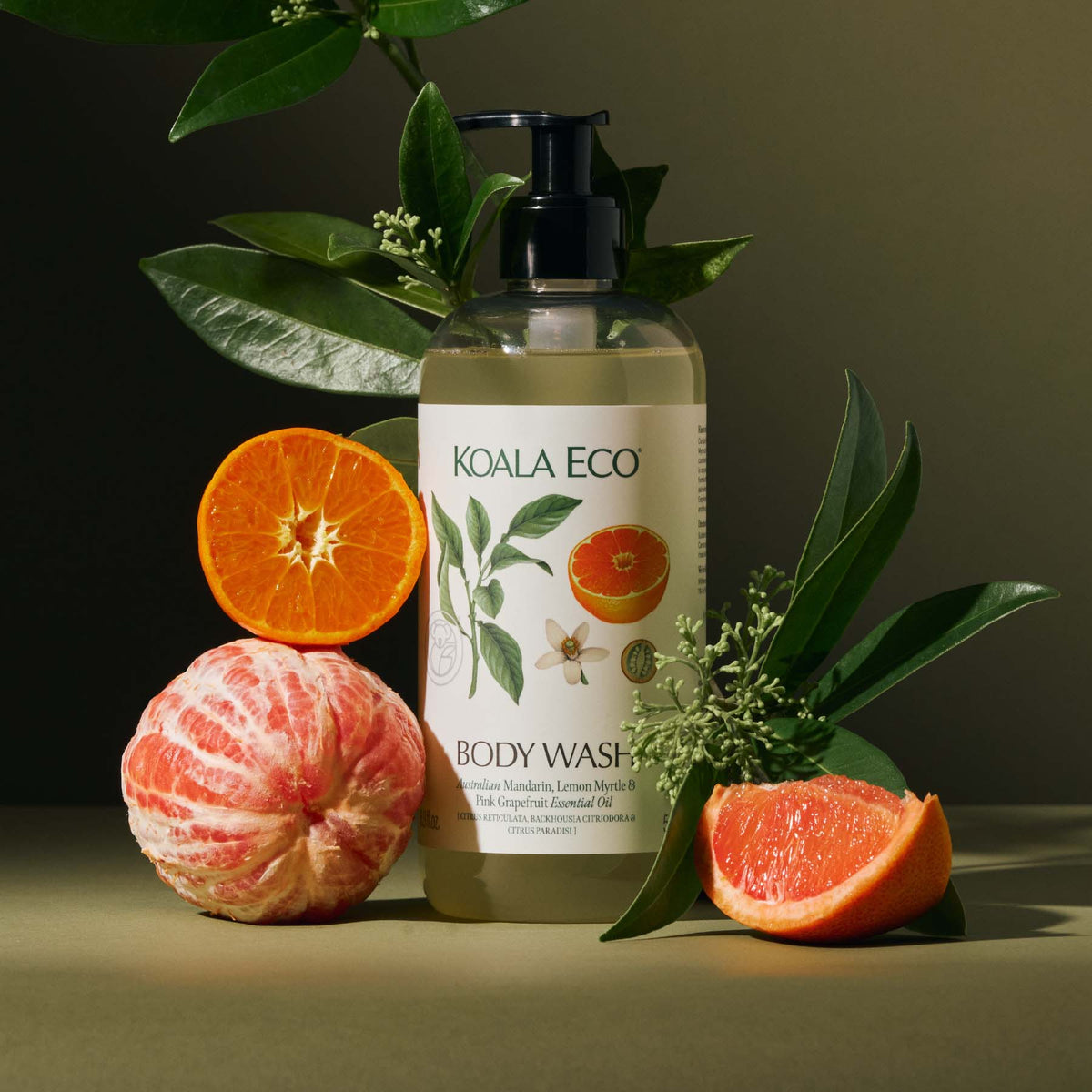 Mandarin, Lemon Myrtle & Pink Grapefruit  Body Wash 500ml