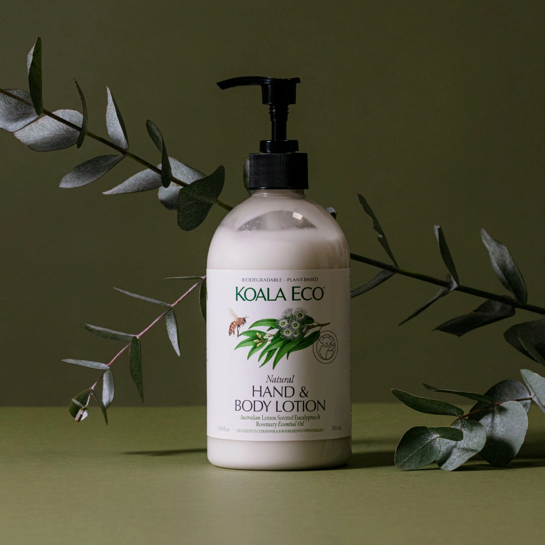Hand & Body Lotion - Lemon-Scented Eucalyptus & Rosemary
