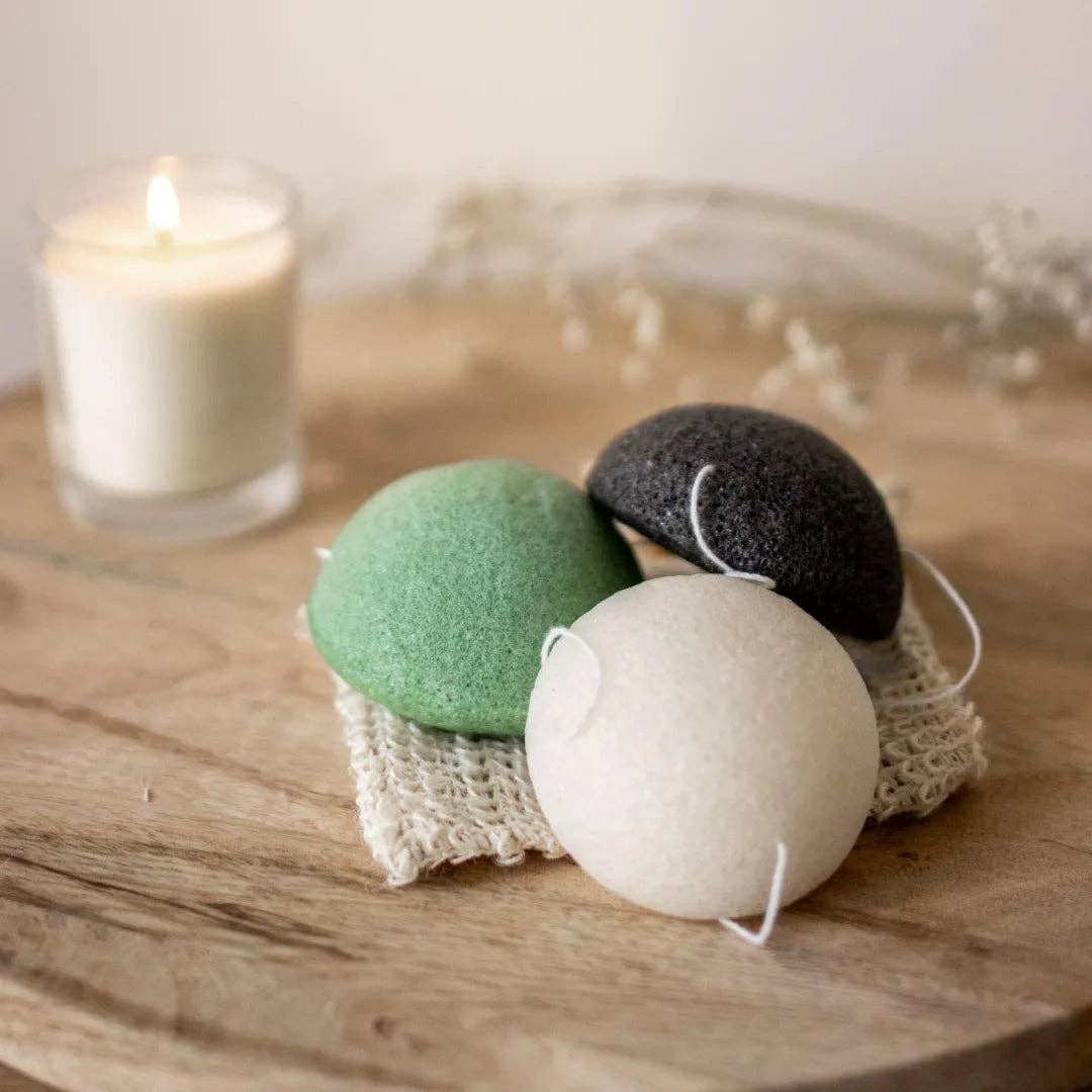 Konjac Sponge Trio