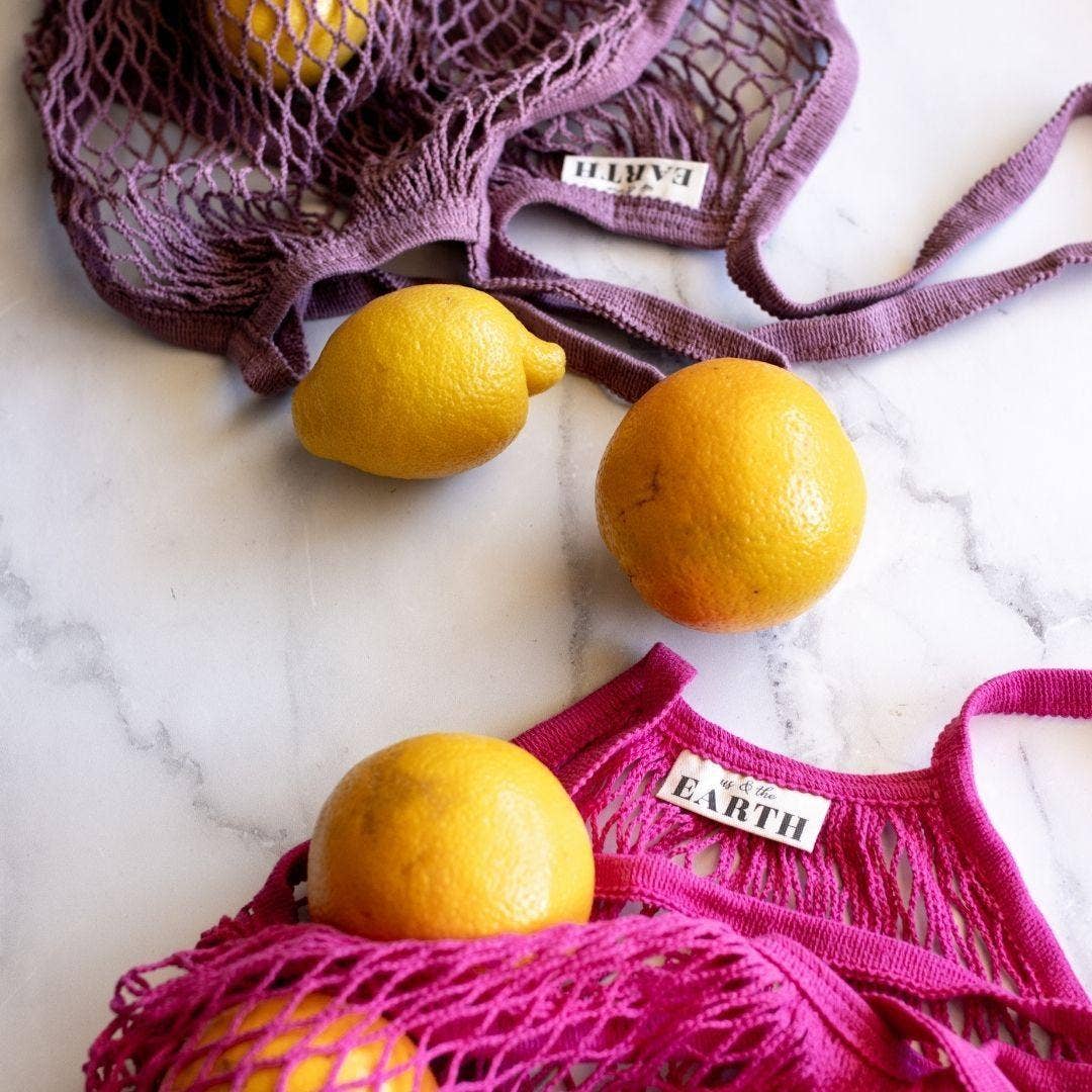 Reusable Cotton Shopping Net Bag