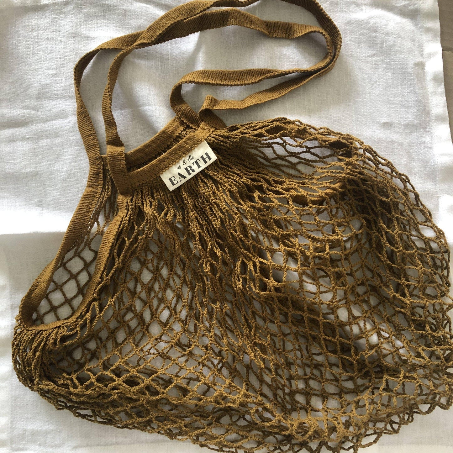 Reusable Cotton Shopping Net Bag