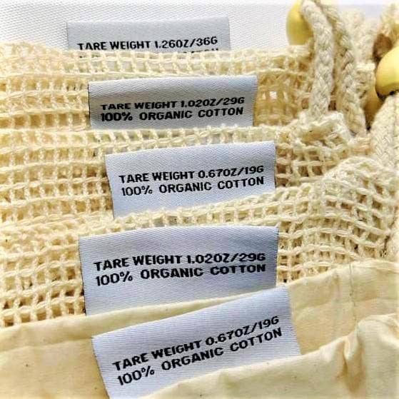 Farmer's Market Bundle | 6 Cotton Vegetable Bags